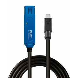 USB Cable LINDY 43381 8 m Черен