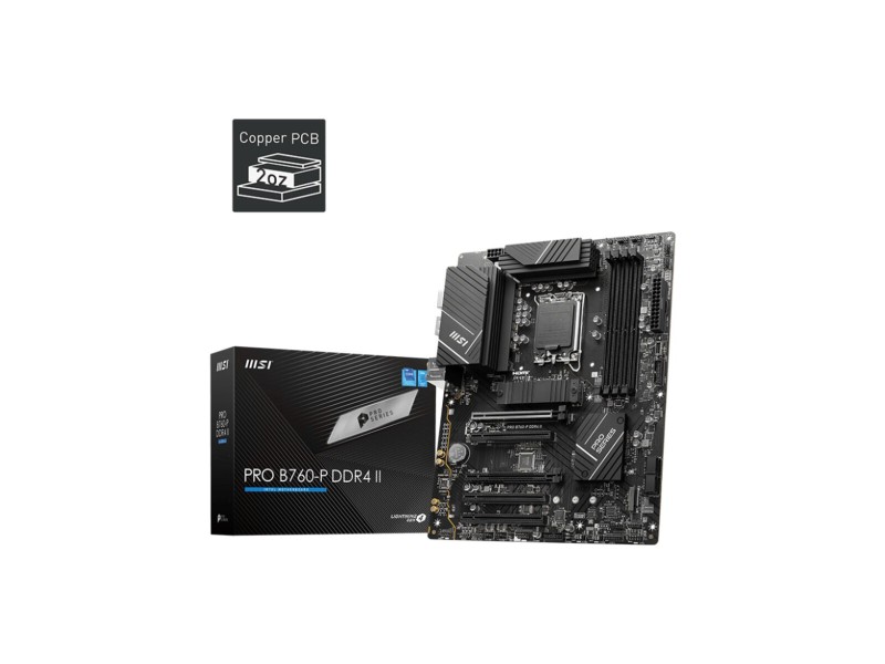 Дънна платка MSI PRO B760-P LGA 1700 Intel B760 NaN –  BB Дънни платки