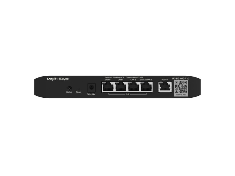 Рутер Ruijie Networks RG-EG105G-P-V2 NaN –  BB Рутери