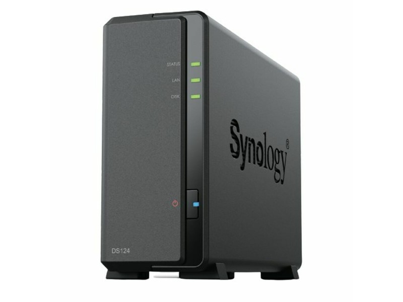 Мрежа за съхранение Synology DS124 Черен NaN –  BB Мрежово прикачено хранилище