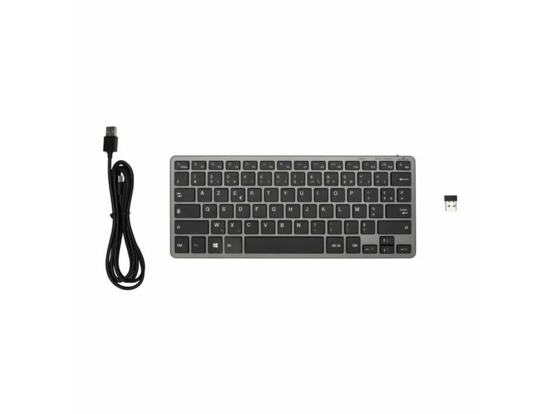 Клавиатура Bluestork Azerty френски Черен NaN –  BB Клавиатури