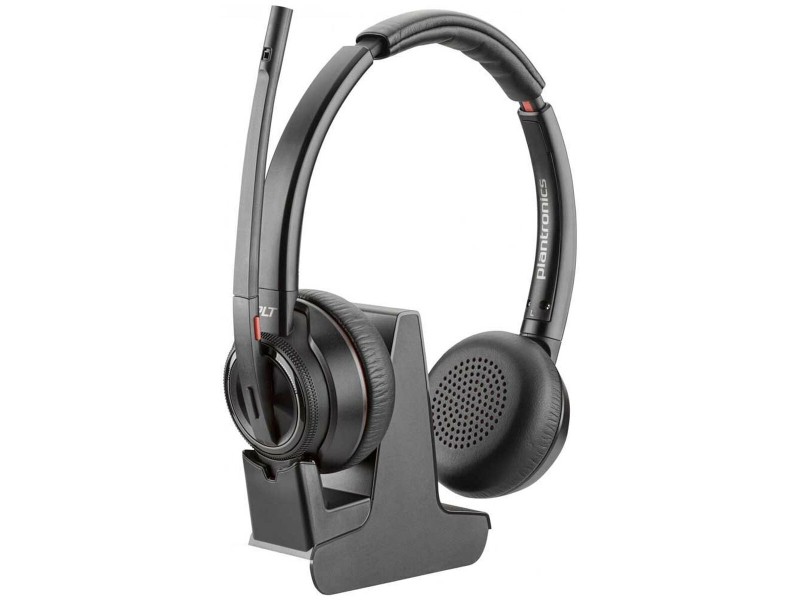 Слушалки с микрофон Poly SAVI W8220-M Черен NaN –  BB Слушалки с микрофони