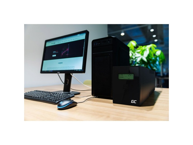 Инрактивен UPS Green Cell UPS08 700 W NaN –  BB Непрекъсваеми захранвания