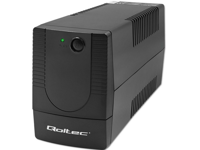 Инрактивен UPS Qoltec 53772 360 W 650 VA NaN от | techMAG.bg Инрактивен UPS Qoltec 53772 360 W 650 VA NaN – BB Непрекъсваеми захранвания