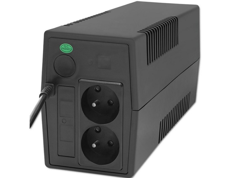 Инрактивен UPS Qoltec 53772 360 W 650 VA NaN от | techMAG.bg Инрактивен UPS Qoltec 53772 360 W 650 VA NaN – BB Непрекъсваеми захранвания