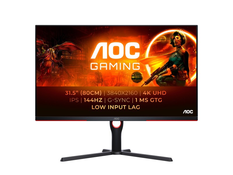 Gaming монитор AOC U32G3X/BK 4K Ultra HD 32 NaN –  BB Монитори