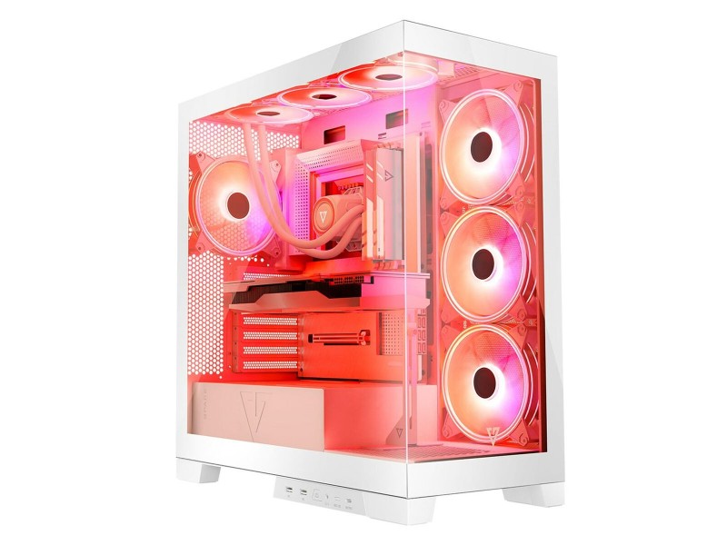 ATX полу-висока кутия Modecom Volcano SPACE APEX ARGB Бял NaN от | techMAG.bg ATX полу-висока кутия Modecom Volcano SPACE APEX ARGB Бял NaN – BB Калъфи за настолни компютри