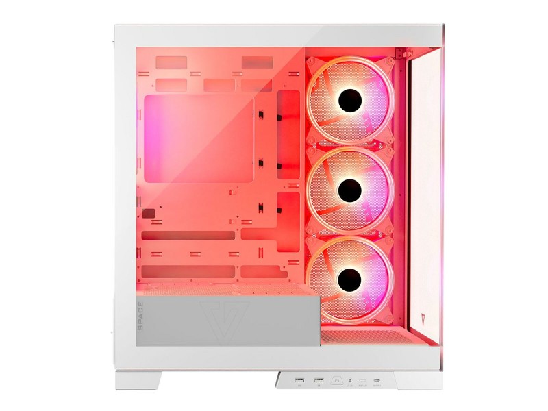 ATX полу-висока кутия Modecom Volcano SPACE APEX ARGB Бял NaN от | techMAG.bg ATX полу-висока кутия Modecom Volcano SPACE APEX ARGB Бял NaN – BB Калъфи за настолни компютри