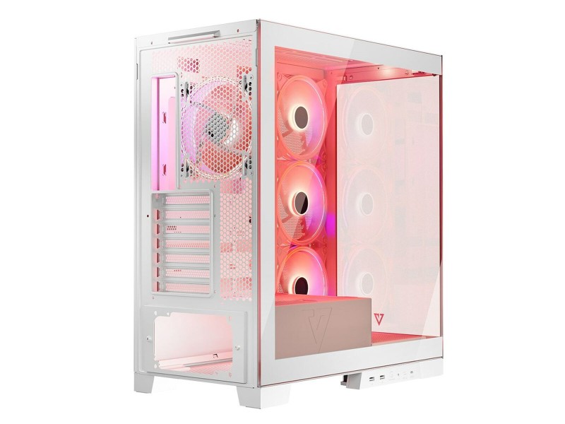 ATX полу-висока кутия Modecom Volcano SPACE APEX ARGB Бял NaN от | techMAG.bg ATX полу-висока кутия Modecom Volcano SPACE APEX ARGB Бял NaN – BB Калъфи за настолни компютри