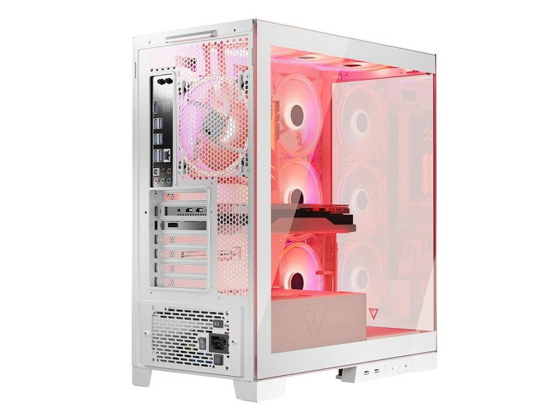 ATX полу-висока кутия Modecom Volcano SPACE APEX ARGB Бял NaN от | techMAG.bg ATX полу-висока кутия Modecom Volcano SPACE APEX ARGB Бял NaN – BB Калъфи за настолни компютри