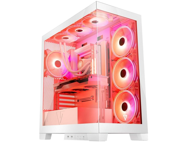 ATX полу-висока кутия Modecom Volcano SPACE APEX ARGB Бял NaN от | techMAG.bg ATX полу-висока кутия Modecom Volcano SPACE APEX ARGB Бял NaN – BB Калъфи за настолни компютри