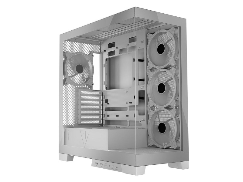 ATX полу-висока кутия Modecom Volcano SPACE APEX ARGB Бял NaN от | techMAG.bg ATX полу-висока кутия Modecom Volcano SPACE APEX ARGB Бял NaN – BB Калъфи за настолни компютри