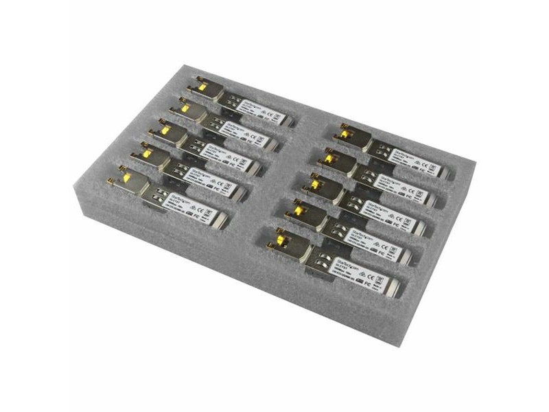 Едномодов оптичен модул SFP Startech GLCT10PKST NaN –  BB Мрежови приемо-предаватели