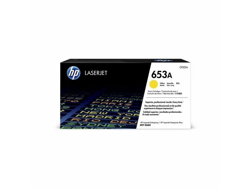 Toнер HP Cartucho de tóner original LaserJet HP 653A amarillo Жълт NaN –  BB Тонер касети
