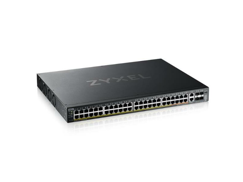 Суич ZyXEL XGS2220-54HP-EU0101F NaN –  BB Мрежови комутатори