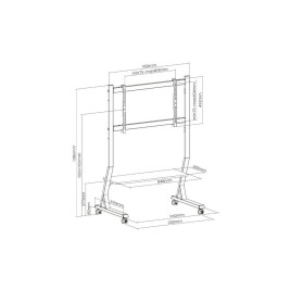Статив за стена ART STO SD-22 90" 45"