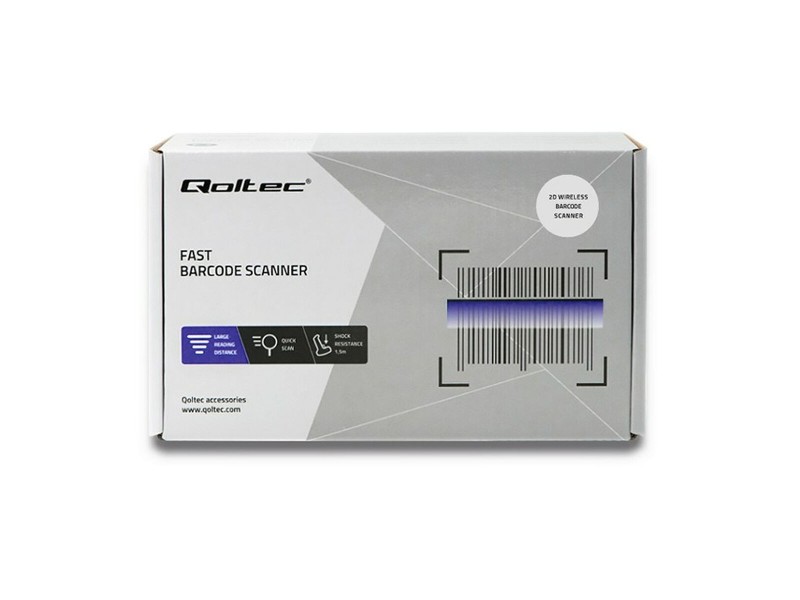 Рийдър за баркод Qoltec 50868 NaN –  BB Скенери за баркод