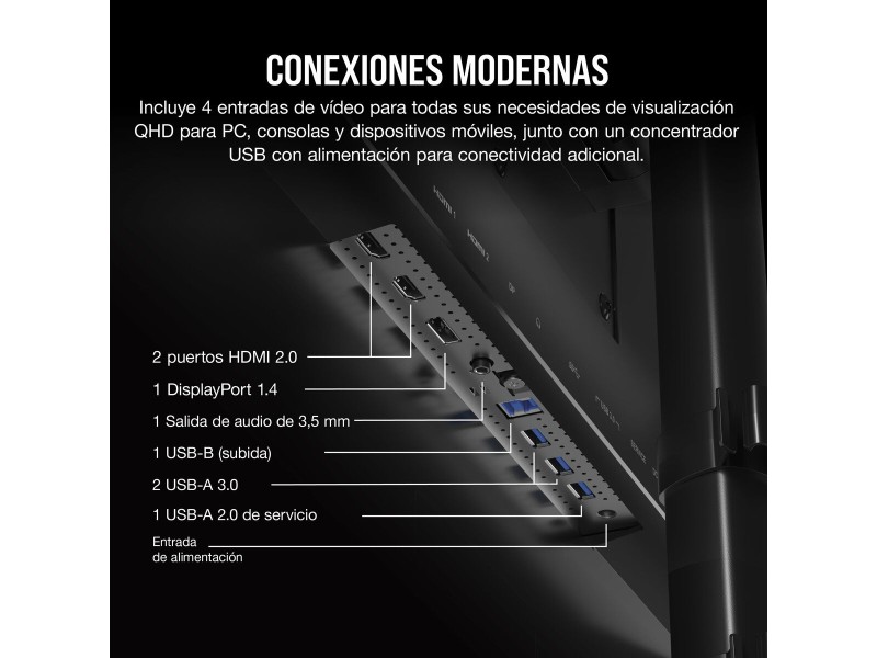 Монитор Corsair XENEON 315QHD165 31,5 165 Hz NaN –  BB Монитори