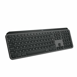 Безжична клавиатура Logitech MX Keys S Испанска Qwerty Сив Графит