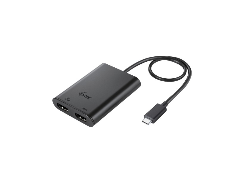 Адаптер HDMI i-Tec C31DUAL4K60HDMI Черен NaN –  BB HDMI кабели