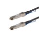 UTP категория 6 твърд мрежови кабел Startech QSFP40GPC1M Черен 1 m NaN –  BB Ethernet кабели