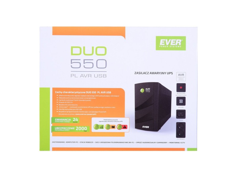 Инрактивен UPS Ever T/DAVRTO-000K55/01 330 W NaN –  BB Непрекъсваеми захранвания