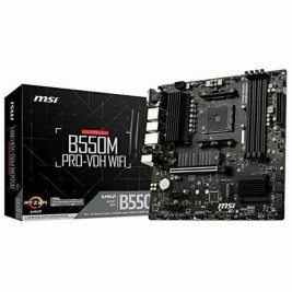 Дънна платка MSI B550M PRO-VDH WIFI mATX AM4 AMD B550 AMD AM4