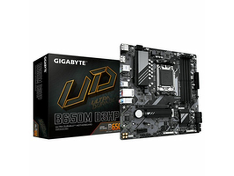 Дънна платка Gigabyte B650M D3HP AM5 ATX AMD B650 AMD AM5 NaN –  BB Дънни платки