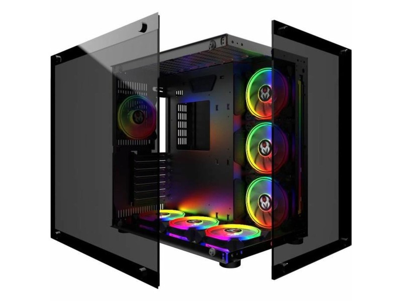 ATX полу-висока кутия MRED Crystal Sea NaN –  BB Калъфи за настолни компютри