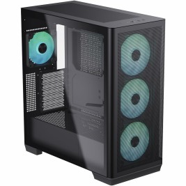 ATX полу-висока кутия Aerocool APNX-C1-BK-V1-ARGB
