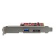 PCI карта Startech PEXUSB311A1E NaN –  BB USB портови карти