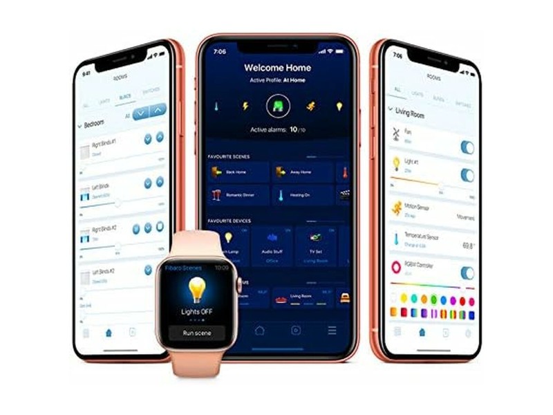 Смарт щепсел Fibaro FGS-224 ZW5 NaN –  BB Интелигентни и дистанционни контакти за управление