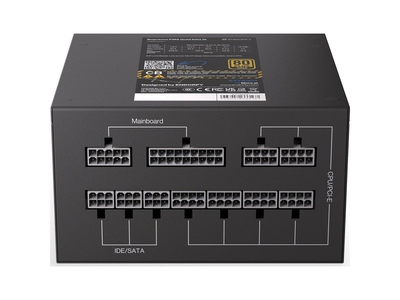 Захранване Endorfy EY7A007 ATX 650 W 80 Plus Gold NaN –  BB Захранвания