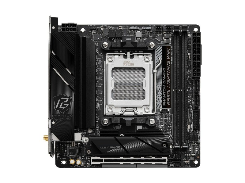 Дънна платка ASRock B650I LIGHTNING WIFI Intel Wi-Fi 6 AMD B650 AMD AM5 NaN –  BB Дънни платки