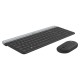 Клавиатура с мишка Logitech 920-009190 Черен Сив френски AZERTY NaN –  BB Пакети клавиатура и мишка