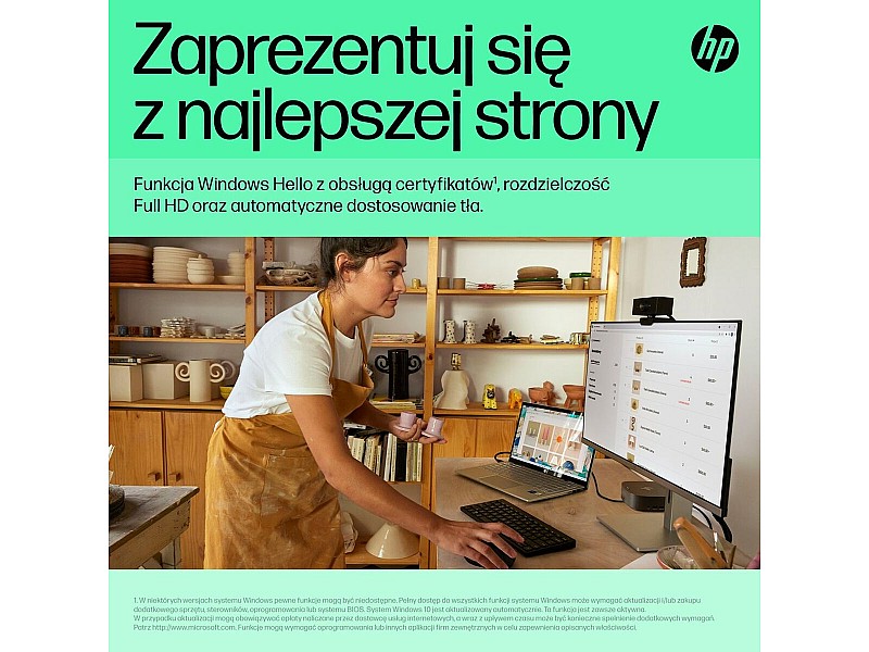 Уебкамера HP 6Y7L2AA NaN –  BB Уеб камери и VoIP телефония