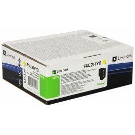 Toнер Lexmark 74C2HY0 Жълт