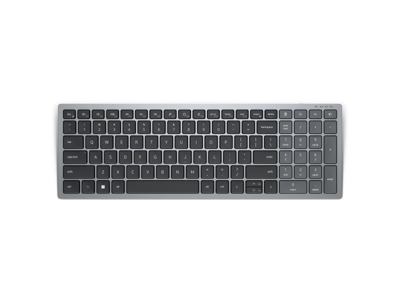 Клавиатура Dell KB740-GY-R-SPN Сив Испанска Qwerty NaN –  BB Клавиатури