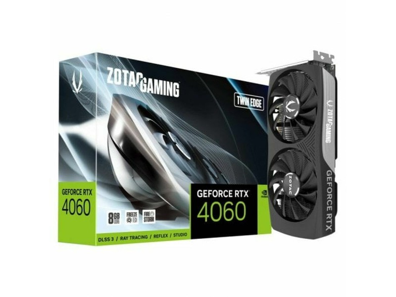 Графична карта Zotac ZT-D40600E-10M Geforce RTX 4060 GDDR6 8 GB NaN –  BB Графични карти