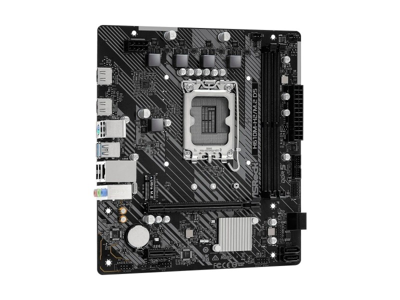 Дънна платка ASRock H610M-H2/M.2 D5 LGA 1700 INTEL H610 NaN –  BB Дънни платки