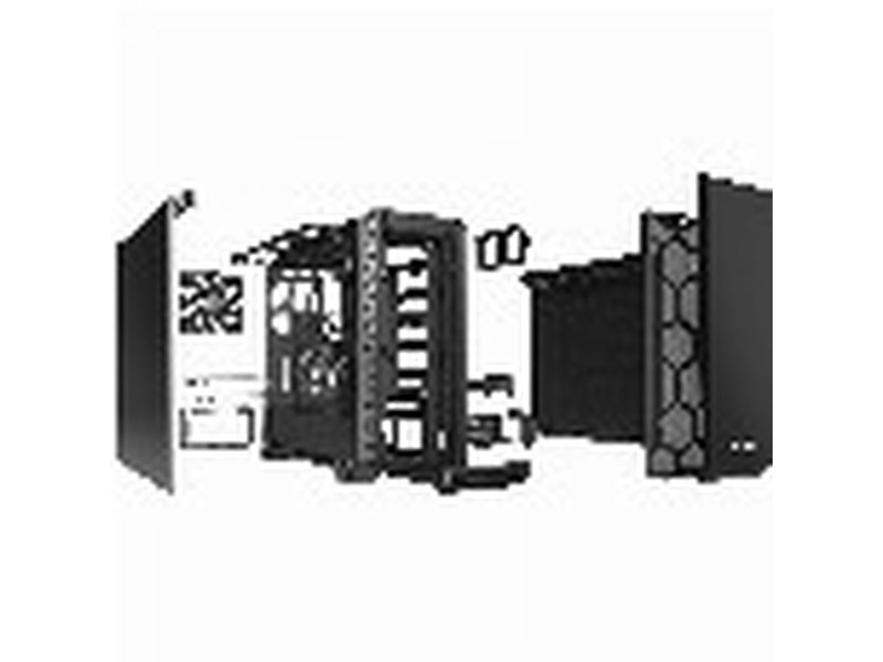 ATX полу-висока кутия Be Quiet! BG026 Черен NaN –  BB Калъфи за настолни компютри
