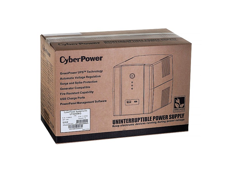 Инрактивен UPS Cyberpower CyberPower UT2200EG 1320 W NaN –  BB Непрекъсваеми захранвания