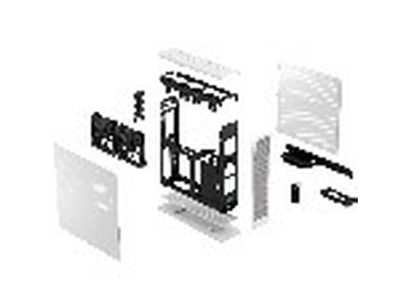 ATX полу-висока кутия Fractal FD-C-RID1N-12 Бял NaN –  BB Калъфи за настолни компютри