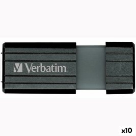 USB стик Verbatim PinStripe Черен 32 GB