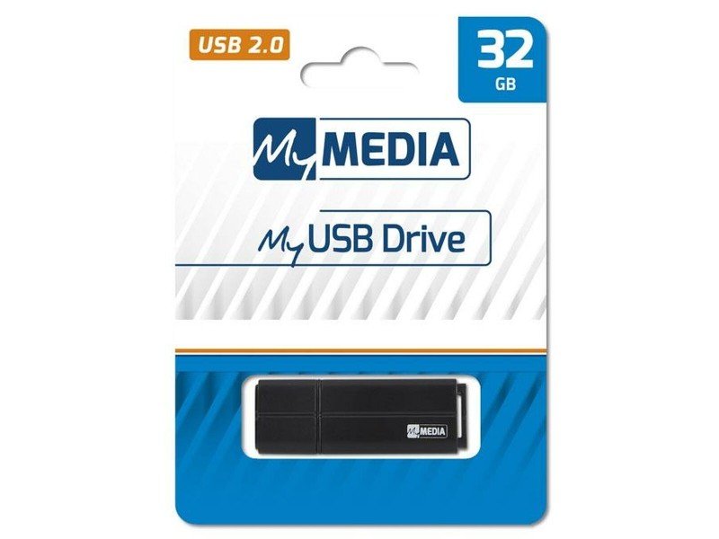 USB стик MyMedia Черен 32 GB NaN –  BB USB стикове