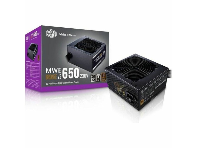 Захранване Cooler Master MPE-6501-ACABW-BEU ATX 650 W 80 Plus Bronze NaN –  BB Захранвания