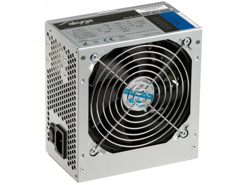 Захранване Akyga AK-B1-600 ATX 600 W RoHS NaN –  BB Захранвания