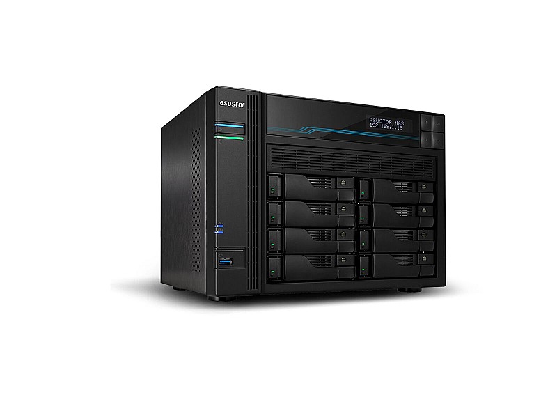 SATA 5.25 калъф за SATA 2.5 Asustor AS6508T Черен Intel Atom C3538 NaN –  BB Мрежово прикачено хранилище