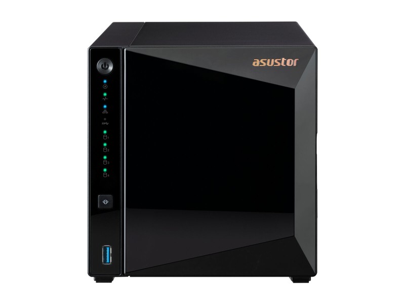 SATA 5.25 калъф за SATA 2.5 Asustor AS3304T Черен 1,4 GHz Realtek RTD1296 NaN –  BB Мрежово прикачено хранилище