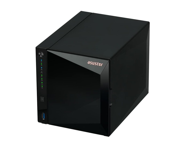 SATA 5.25 калъф за SATA 2.5 Asustor AS3304T Черен 1,4 GHz Realtek RTD1296 NaN –  BB Мрежово прикачено хранилище